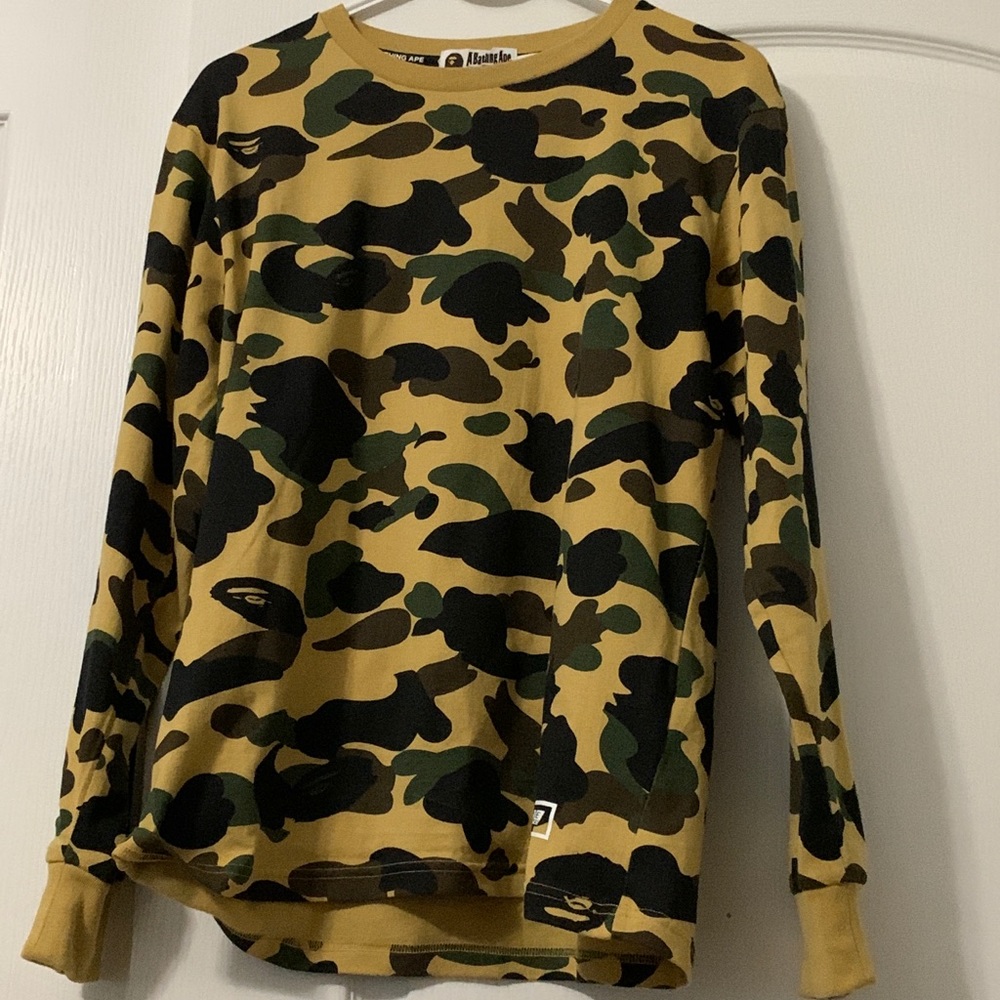Bape Long Sleeve Tee